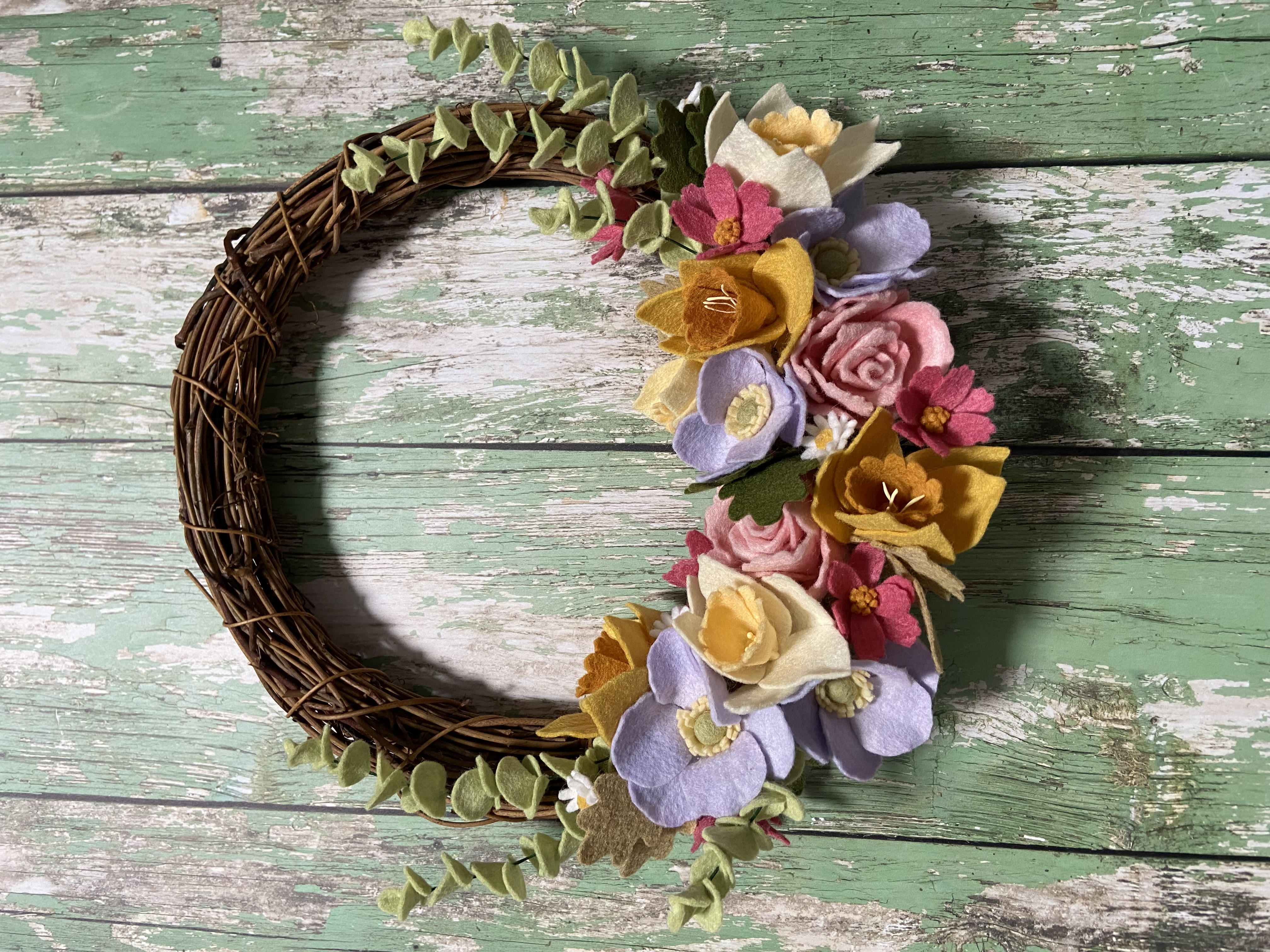 Full floral wreath